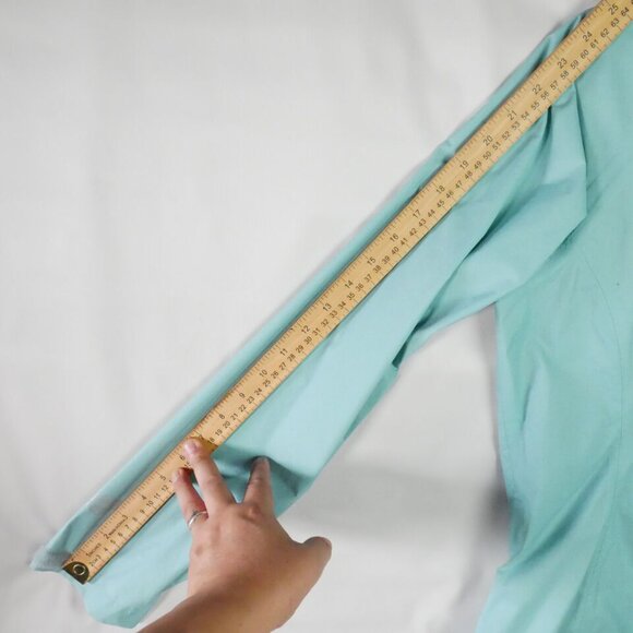 Columbia Jacket Women Size M Teal Hooded Omni Shield Full Zip Weather Proof READ - Picture 14 of 15